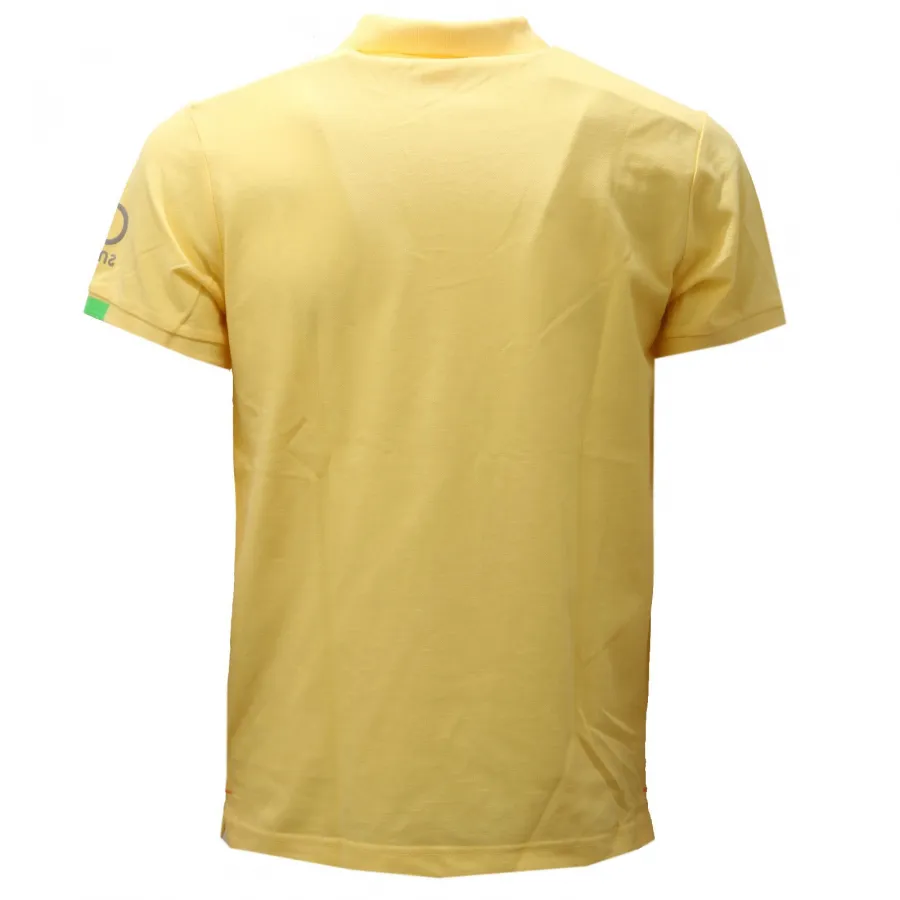 1146AE polo uomo SUNS yellow cotton t-shirt man