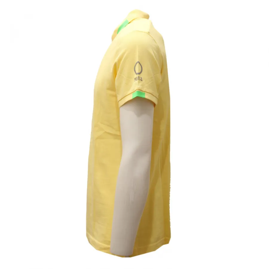 1146AE polo uomo SUNS yellow cotton t-shirt man