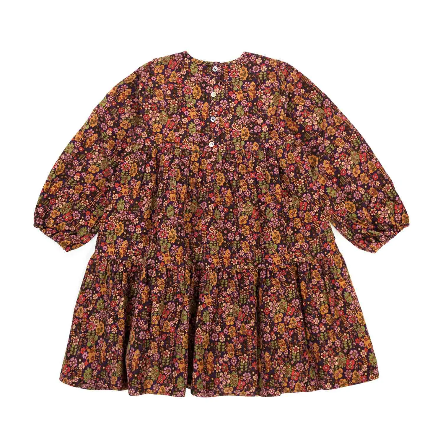 Abito A Fiori Bimba Bambina
