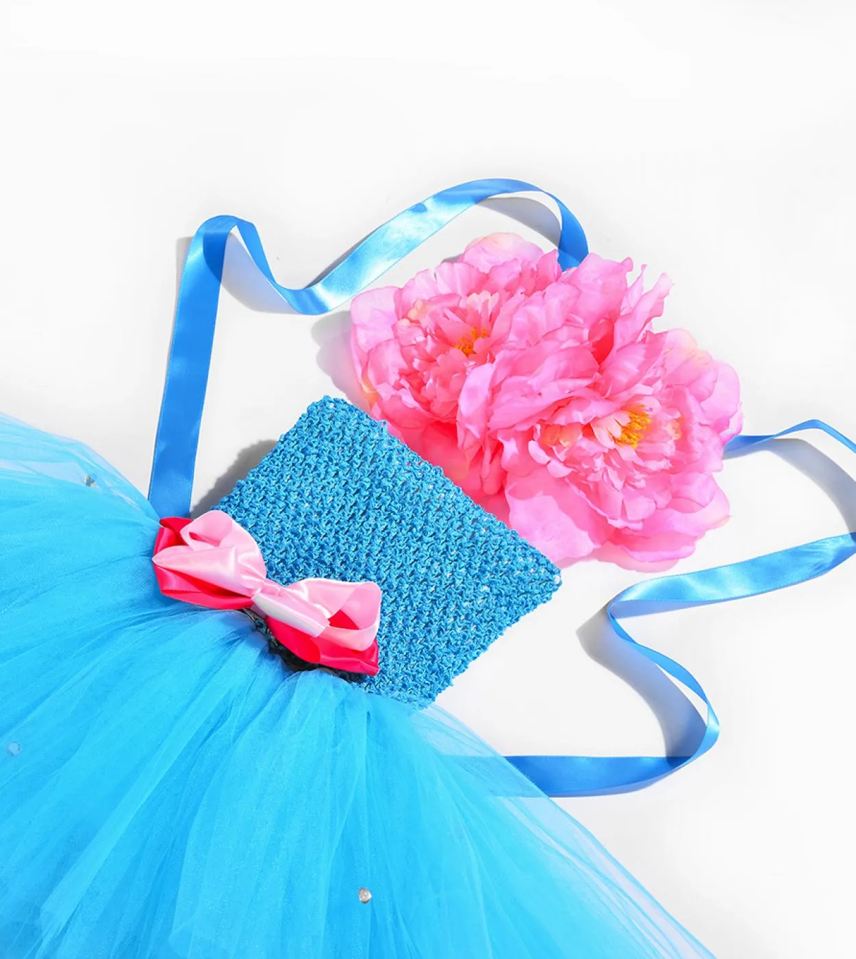 Abito da principessa a forma di sirena a fiori per bambina, vestito da compleanno per bambini, costume da cameriera di mare per