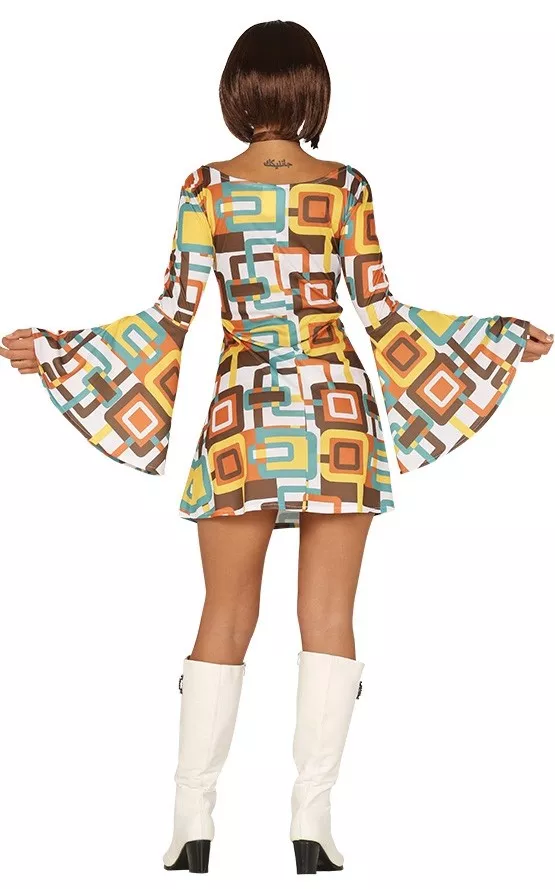 Abito Groovy anni '70 Sally