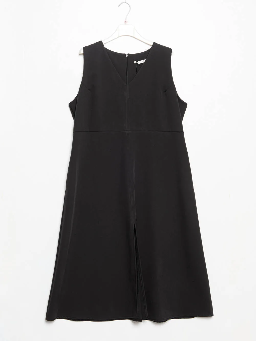 Abito spacco smanicato curvy