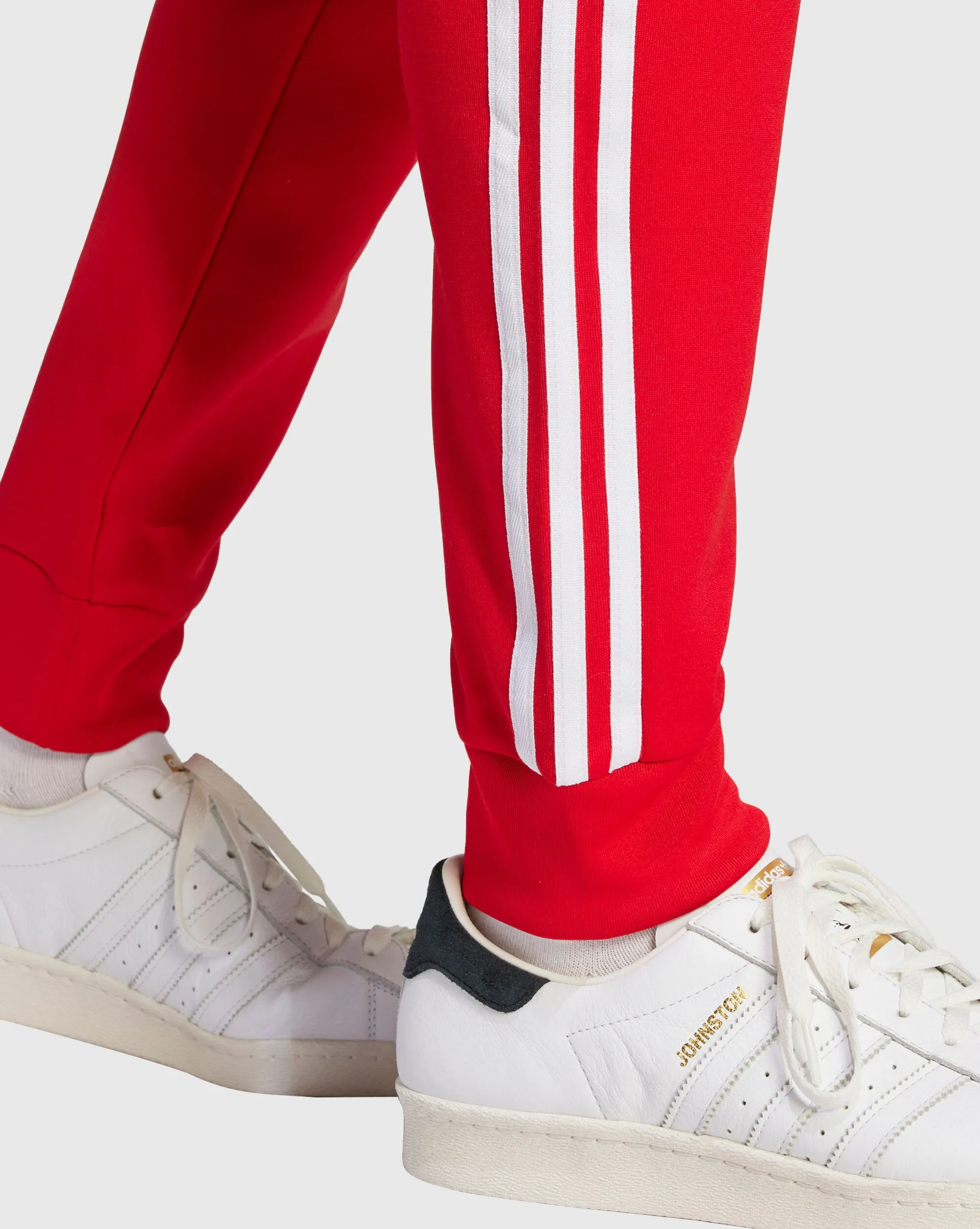 Adidas Originals Pantaloni Sportivi SST Track Rosso Uomo