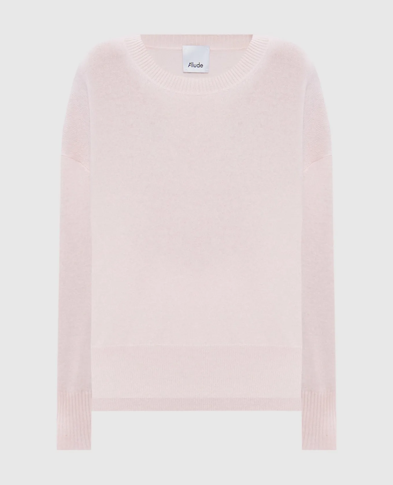 Allude Maglia in cashmere rosa 24511111