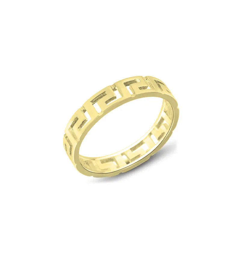 Anello Donna Oro Giallo Tik Tok