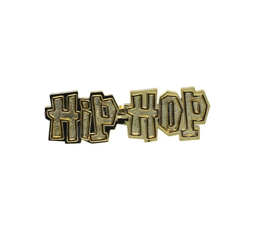 Anello Hip Hop in oro