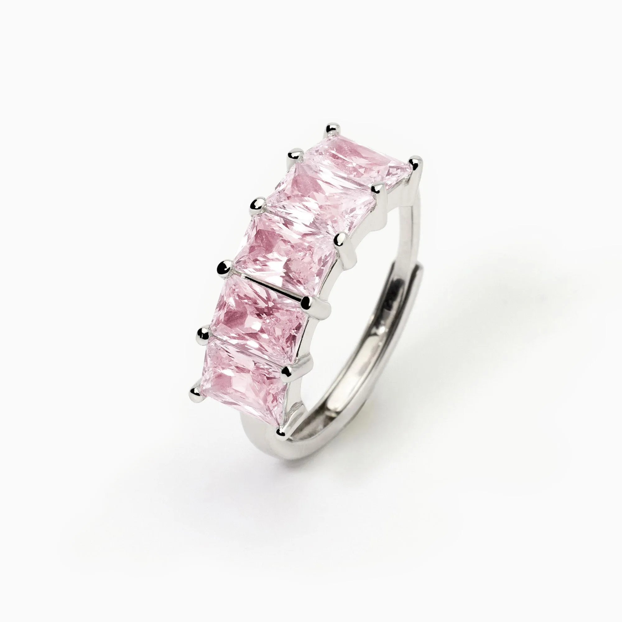 Anello Zirconi Rosa Mabina 523410
