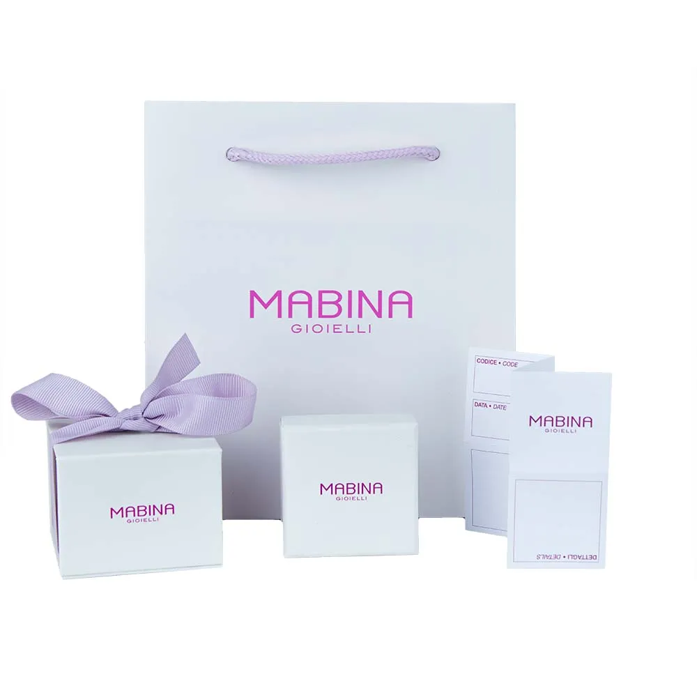 Anello Zirconi Rosa Mabina 523410