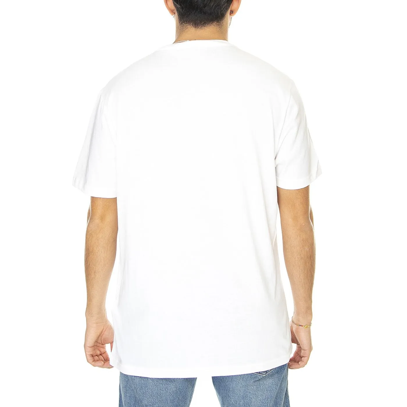 Ben Sherman Brighton Gramophone Tee Ivory - Maglietta Girocollo Uomo Bianca    