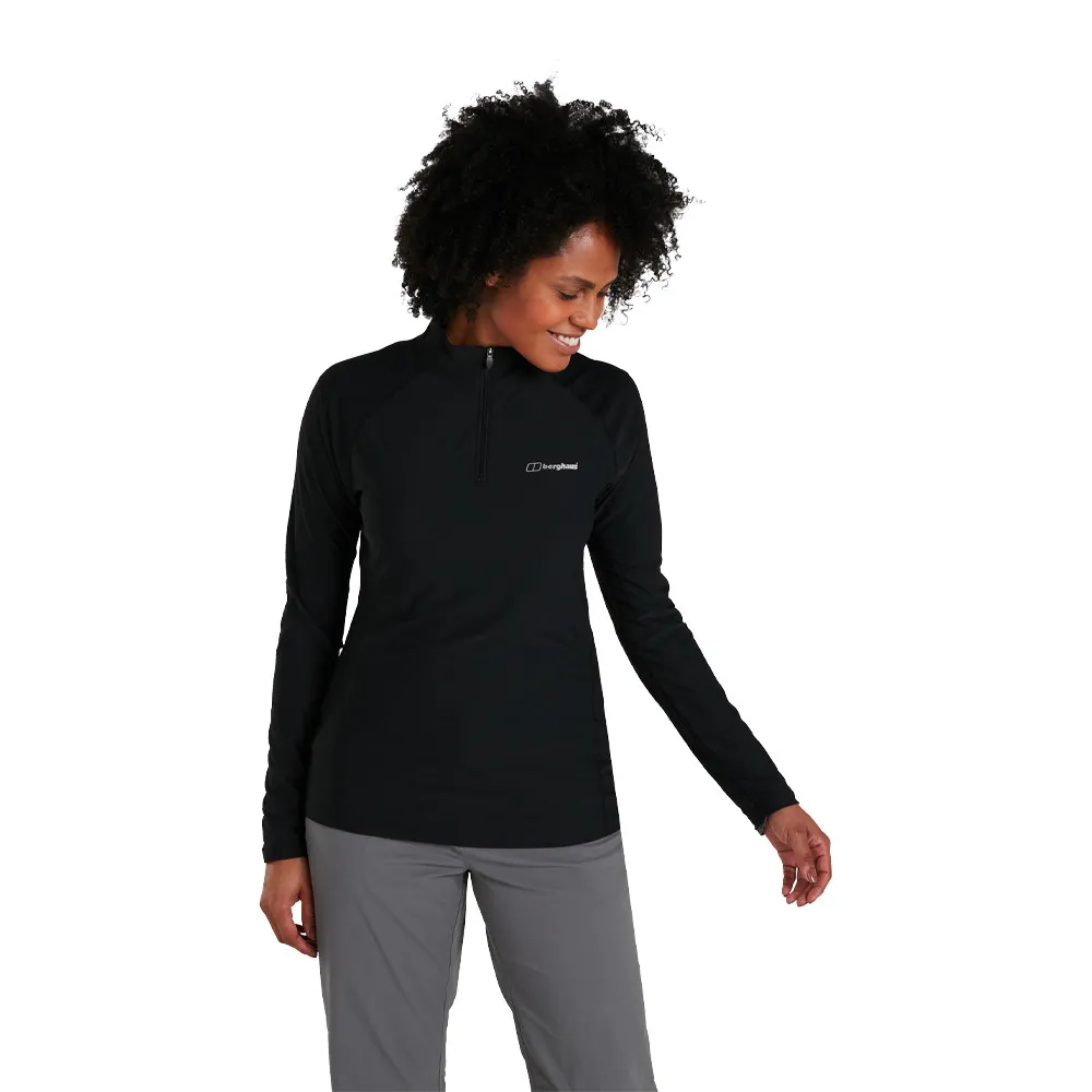 Berghaus 24/7 Tech per donna Manica lunga Cerniera Top - AW24