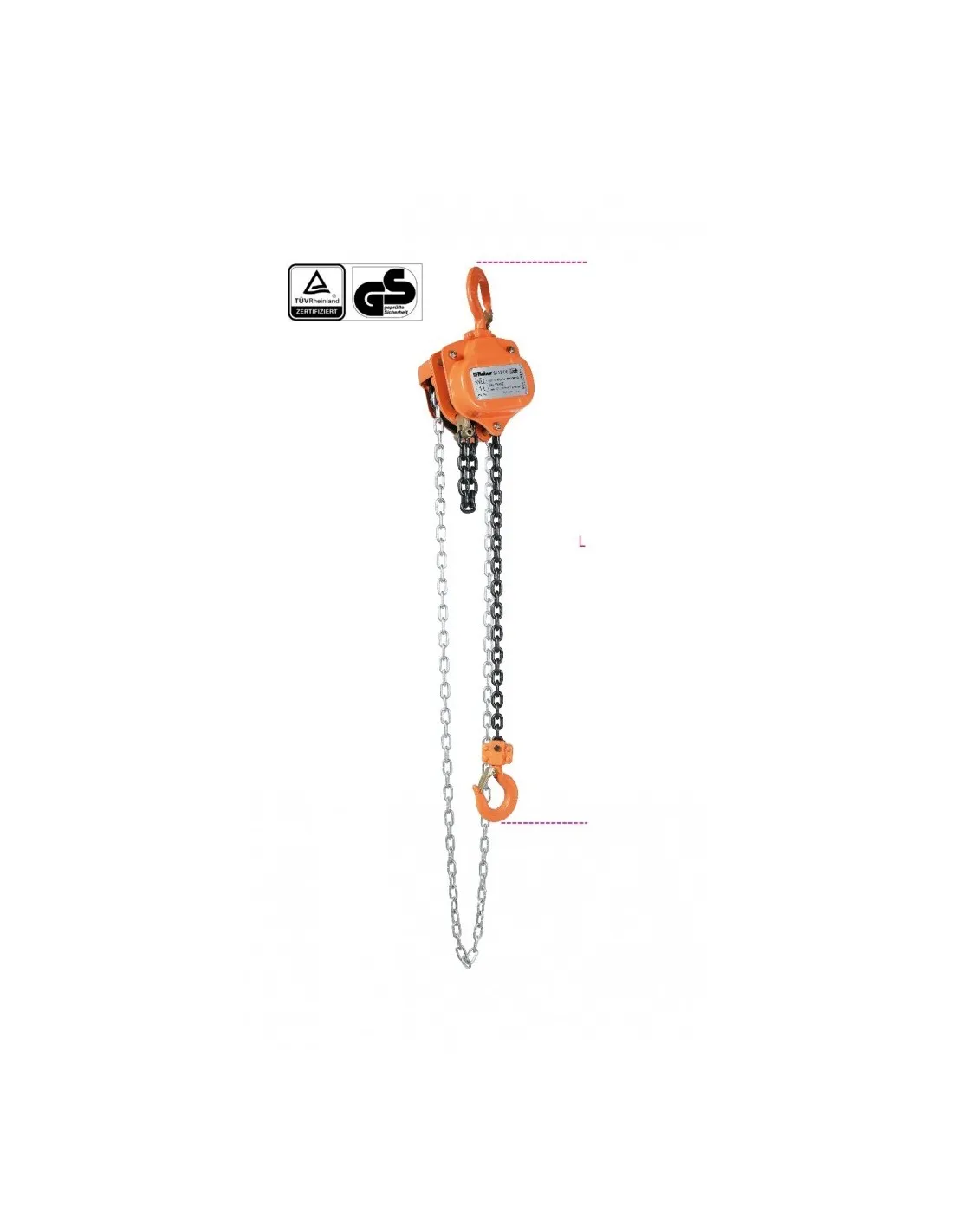 BETA - PARANCO MANUALE A CATENA 8143 0.5T