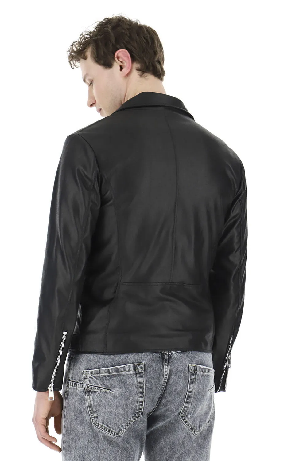 Biker Con Cintura Imperial Eco Pelle