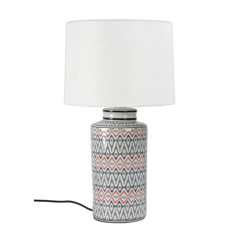 Bizzotto Lampada tav. Congo porcellana h63