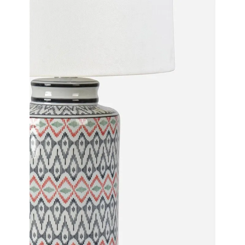 Bizzotto Lampada tav. Congo porcellana h63