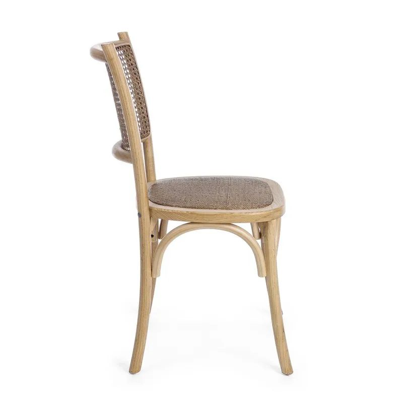 Bizzotto Sedia Carrel naturale