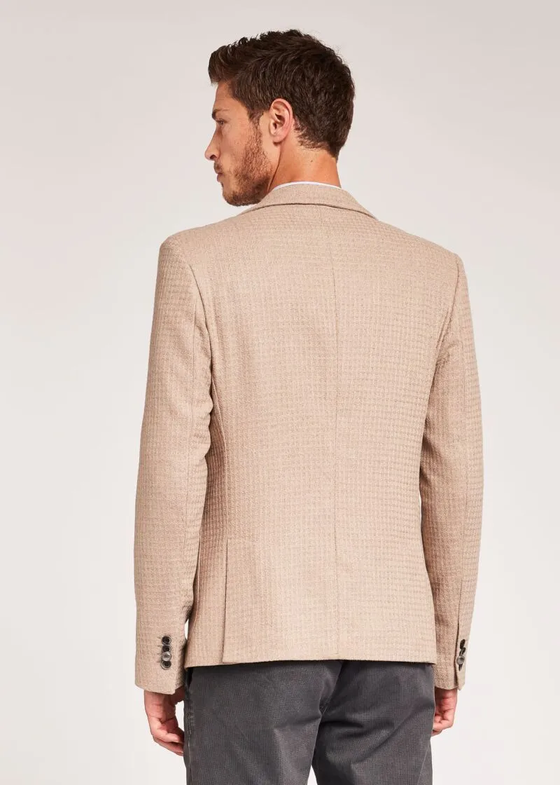 Blazer in misto lana