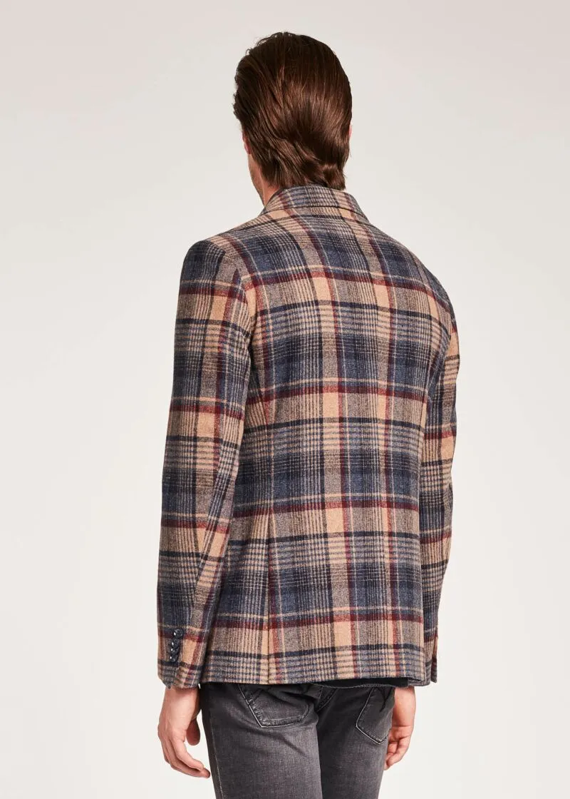 Blazer monopetto in lana