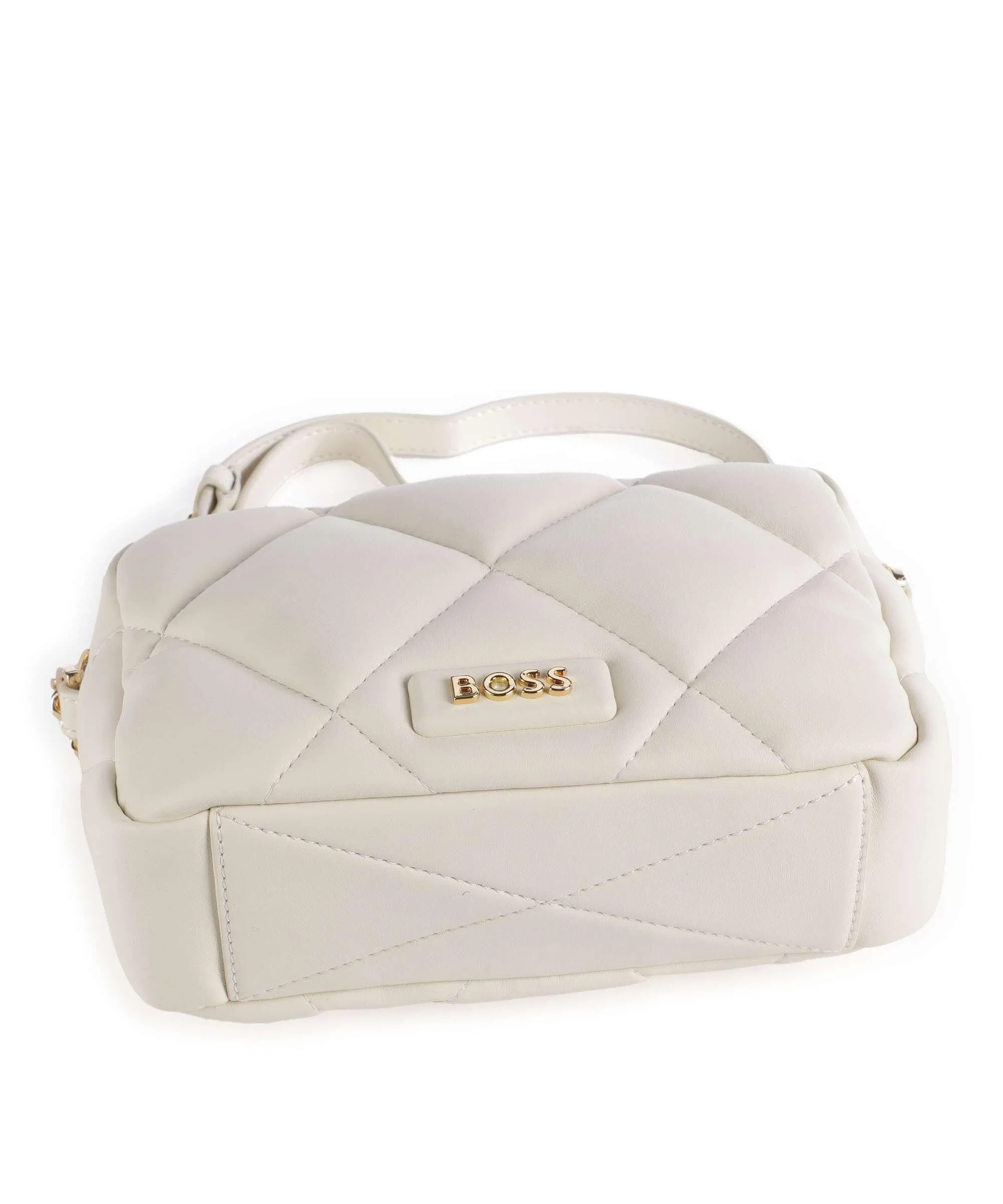 BOSS Abelie Borsa a tracolla pelle sintetica avorio  