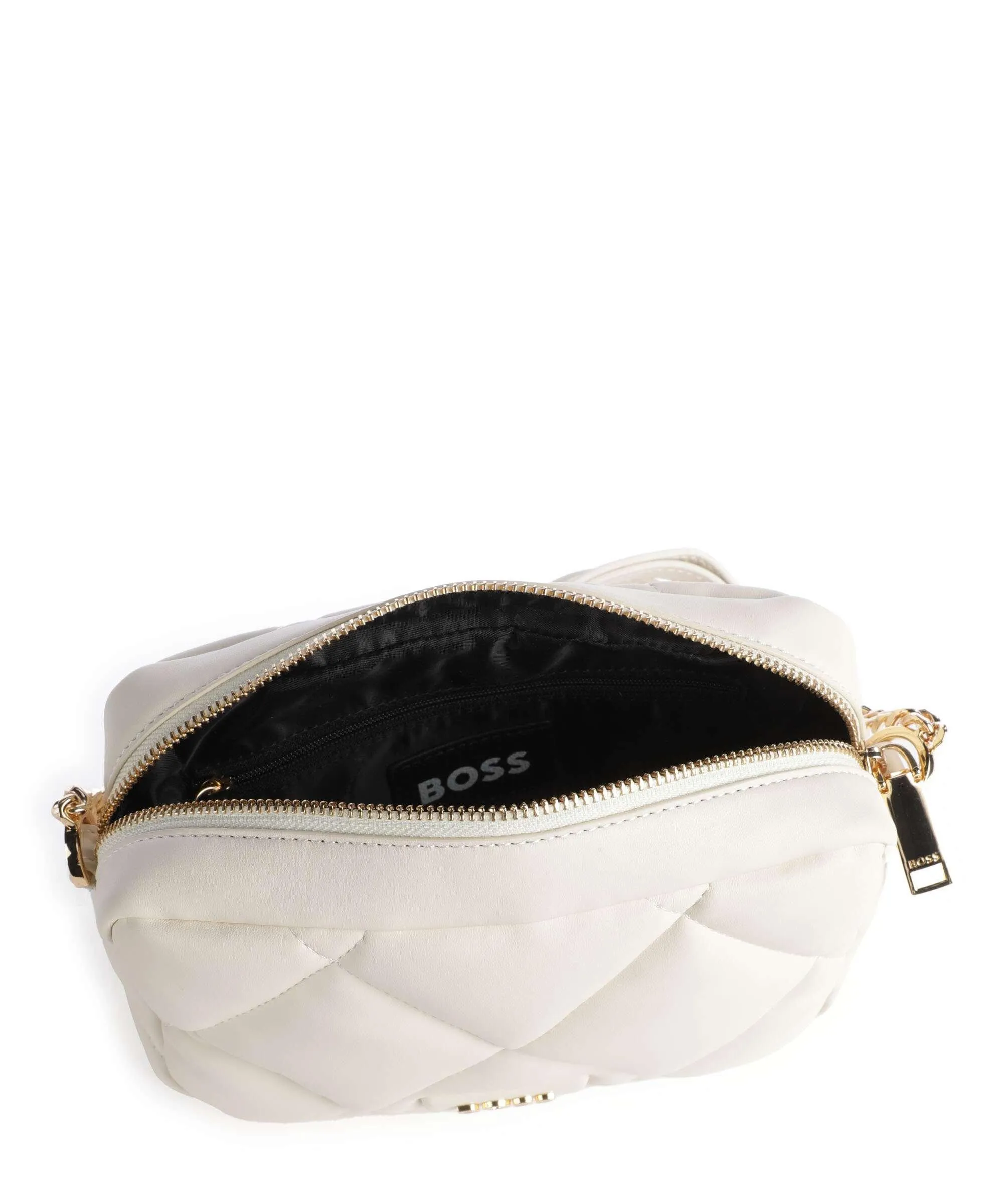  BOSS Abelie Borsa a tracolla pelle sintetica avorio  