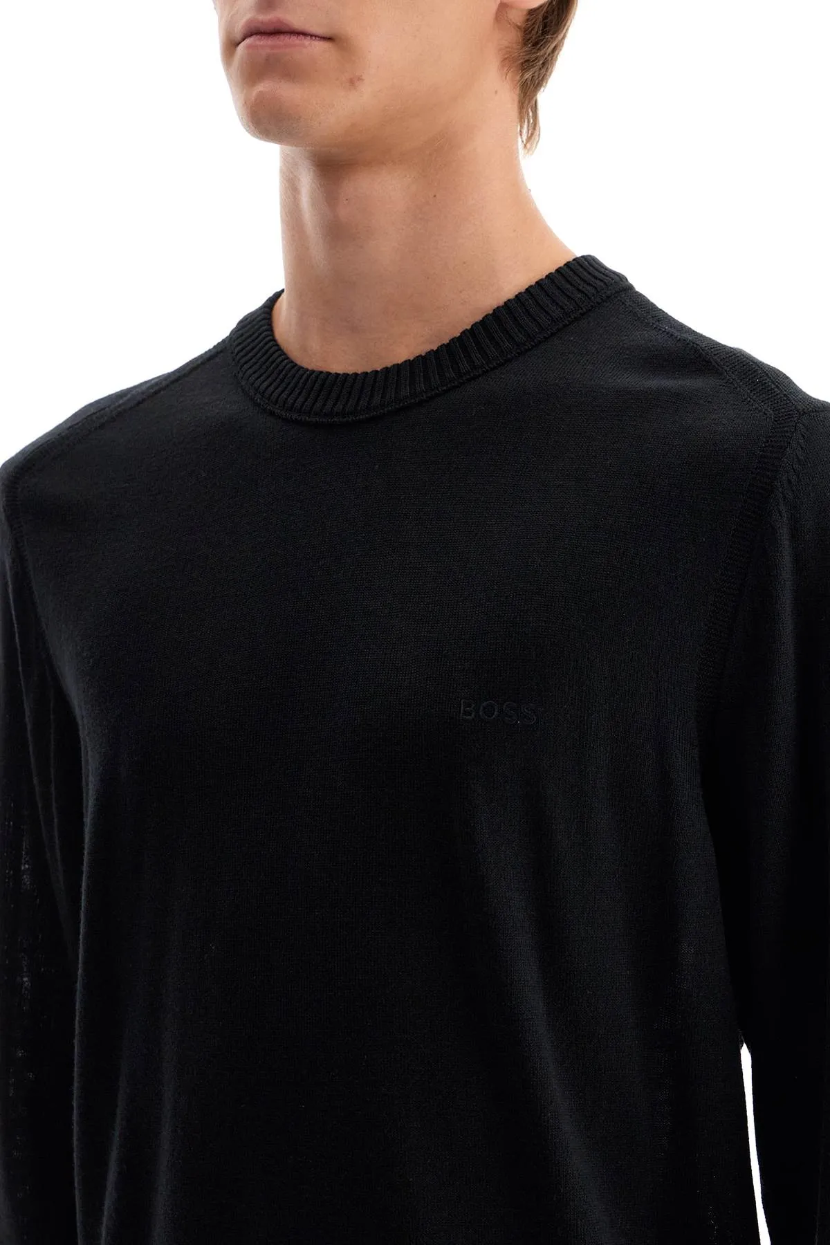 Boss Pullover con miscela di lana Avac