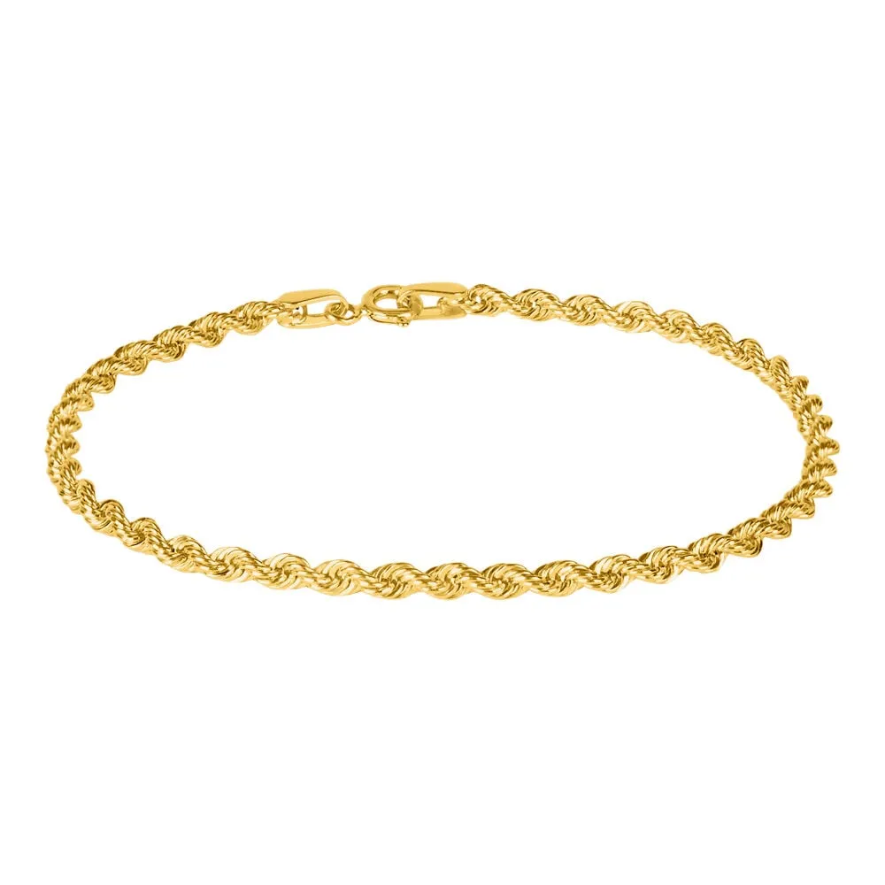 Bracciale Catena Gold Essence Oro Giallo 750/1000 Maglia Corda 18 cm 1686835