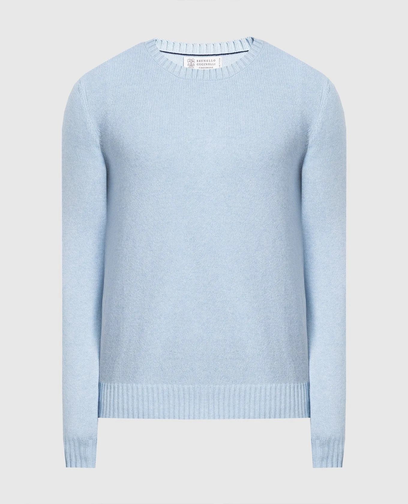 Brunello Cucinelli Maglia in cashmere blu M2272320