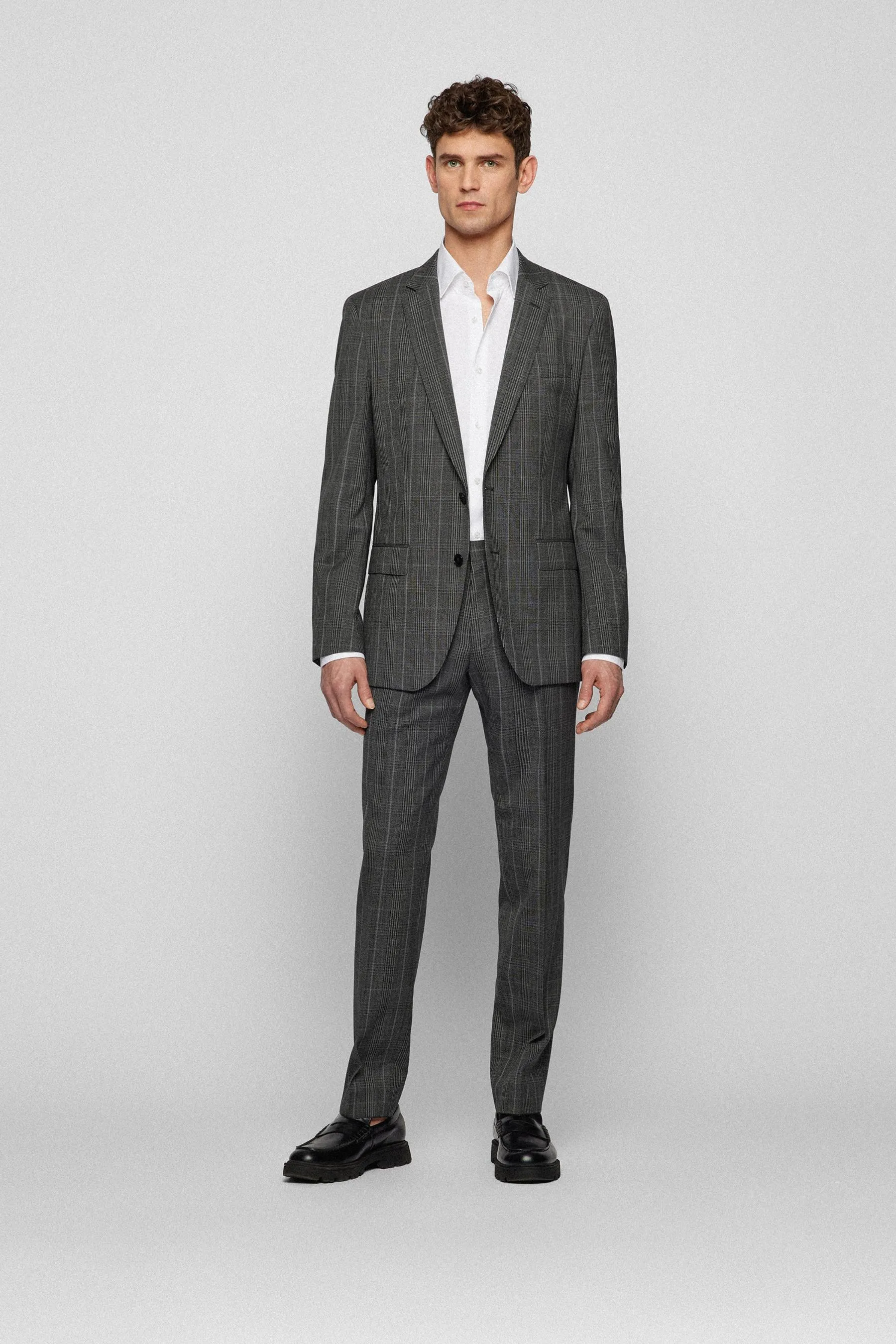Camicia con BOSS Vestibilità attillata / Slim