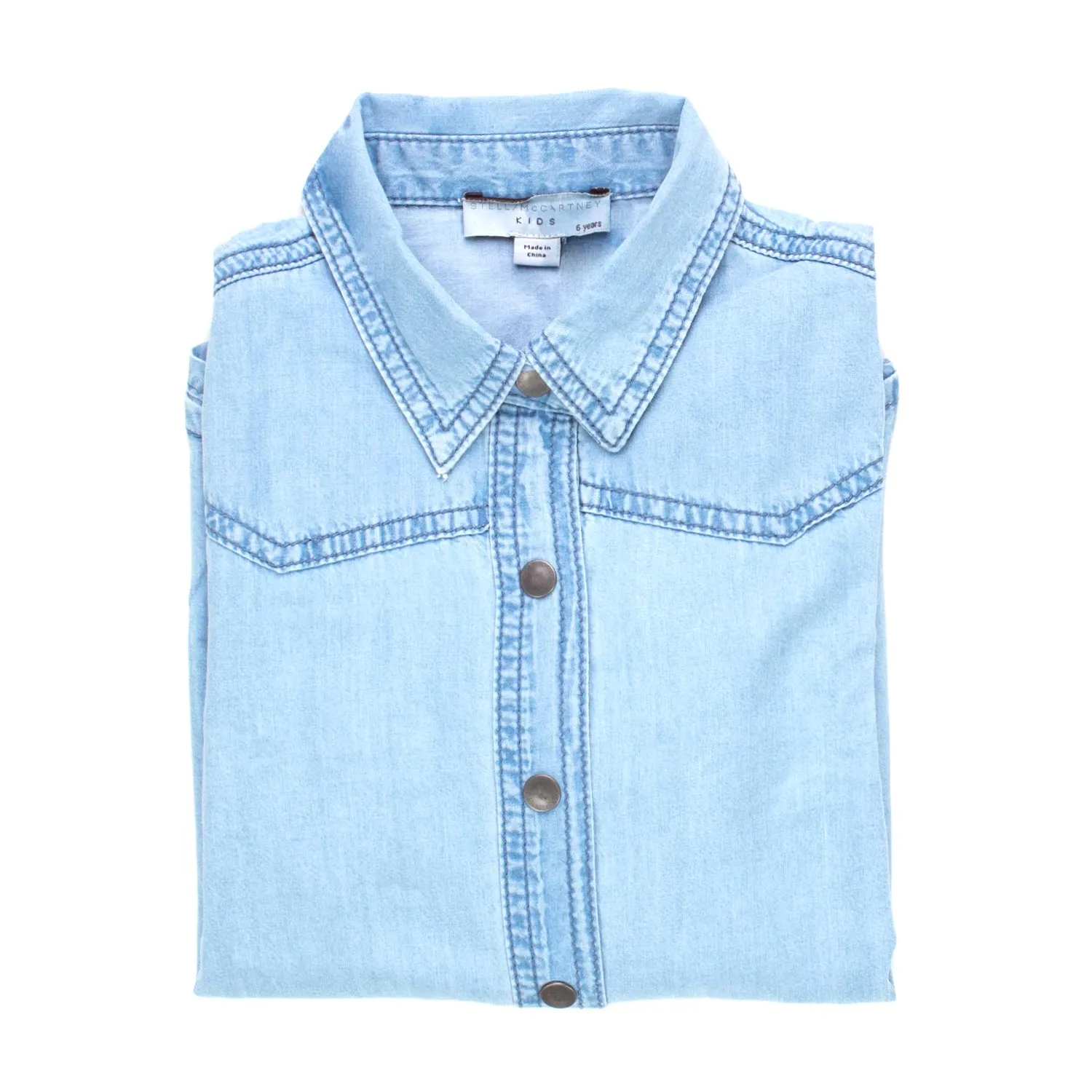 Camicia Dallas In Denim Bambina Teen