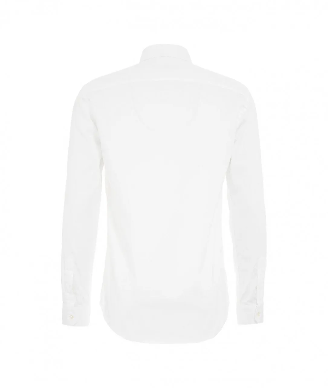 Camicia in cotone bianco bianco