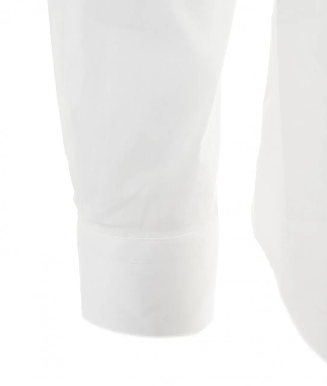 Camicia in cotone bianco bianco