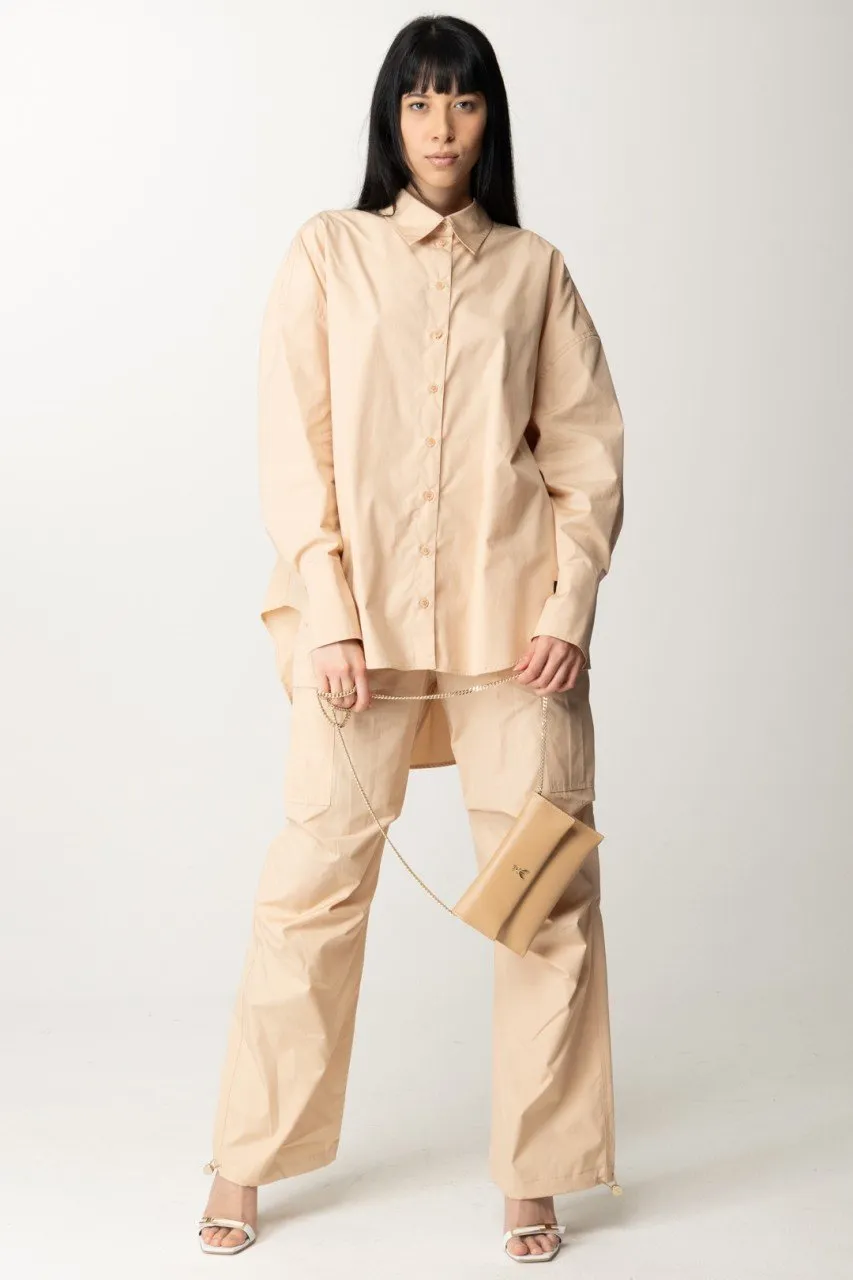 Camicia in cotone Biscuit Beige