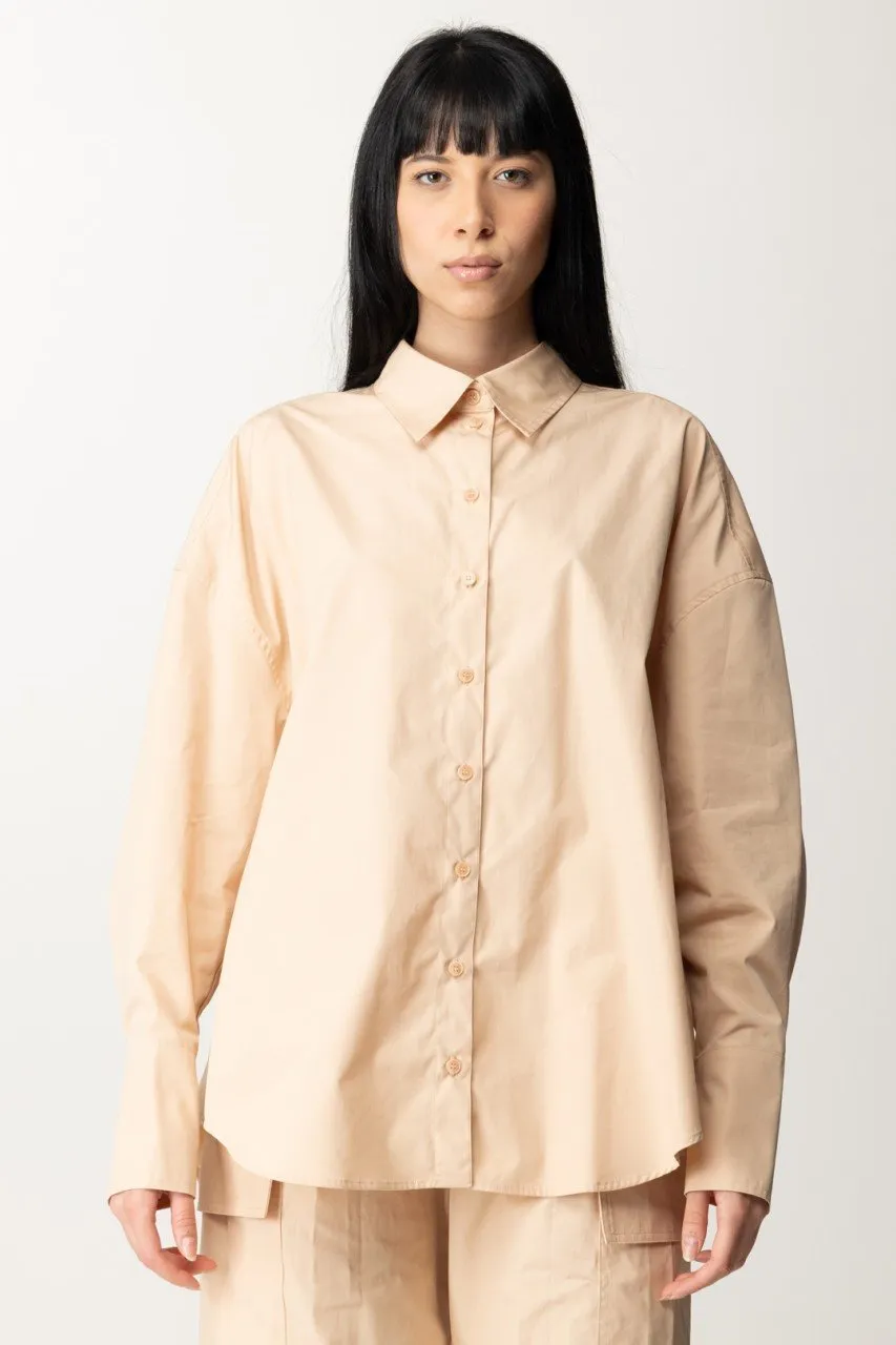 Camicia in cotone Biscuit Beige