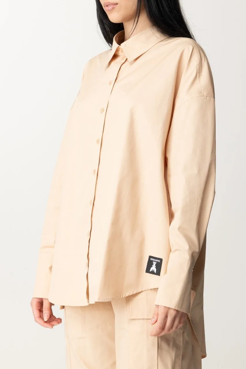 Camicia in cotone Biscuit Beige
