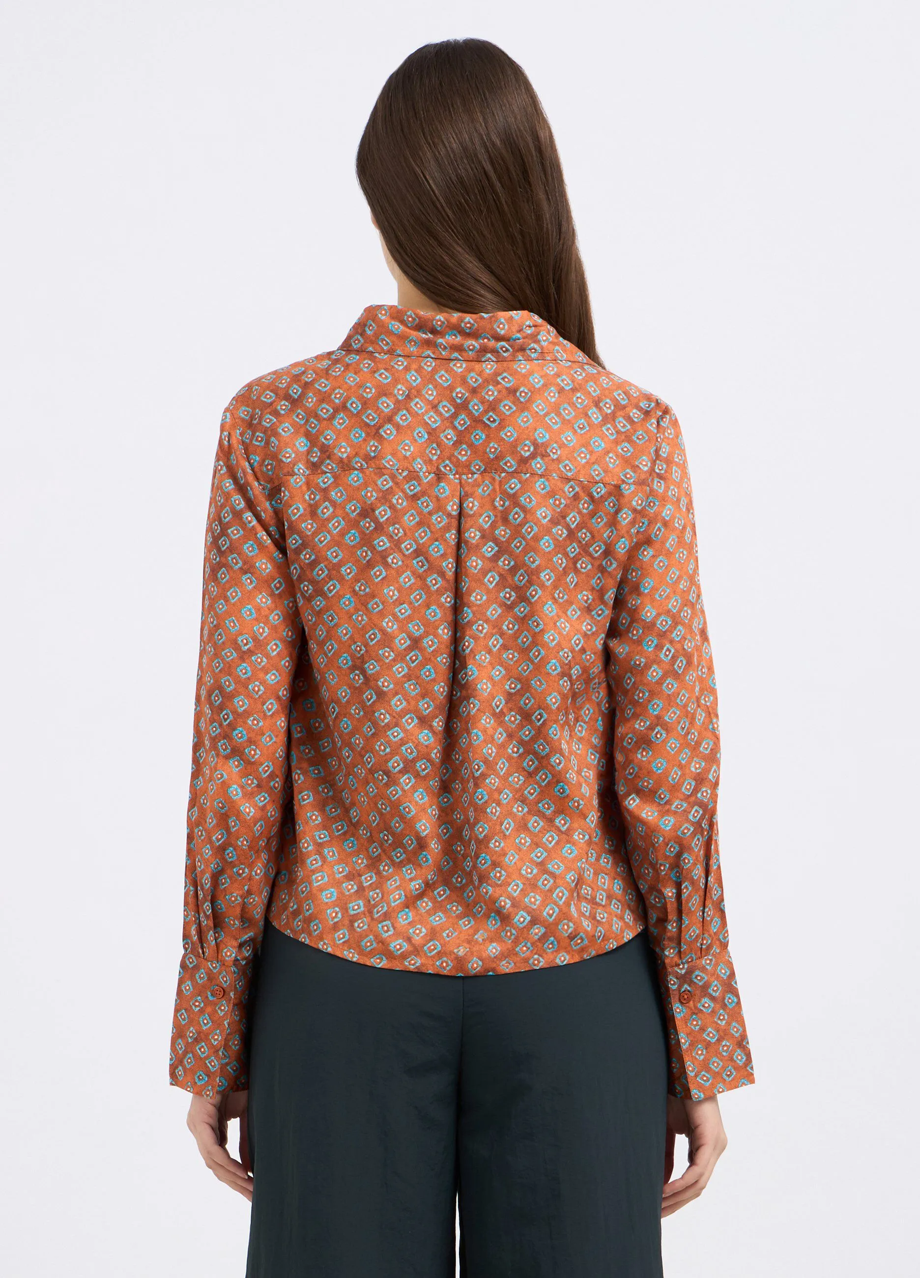 Camicia in fantasia donna