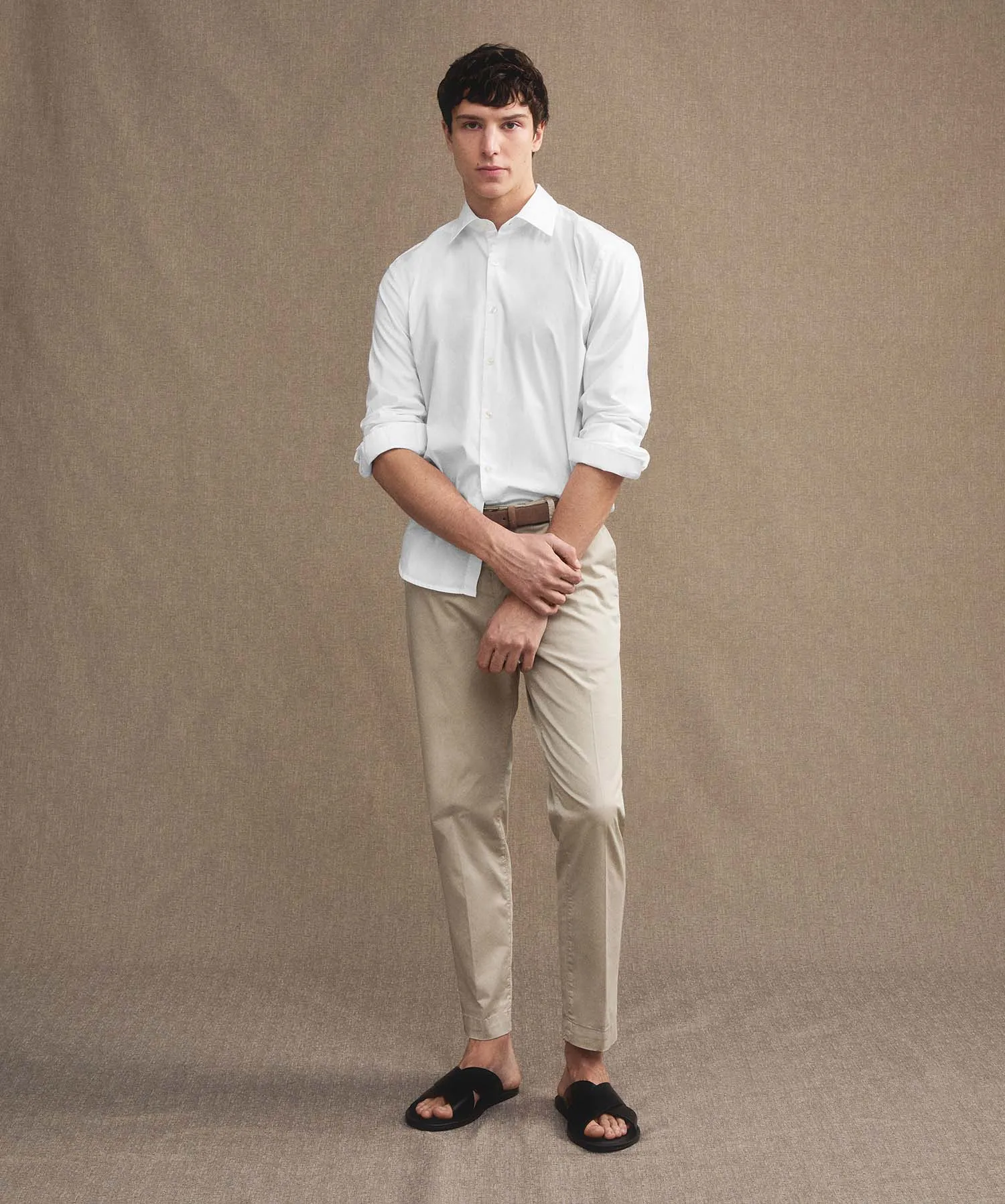 Camicia in popeline di cotone