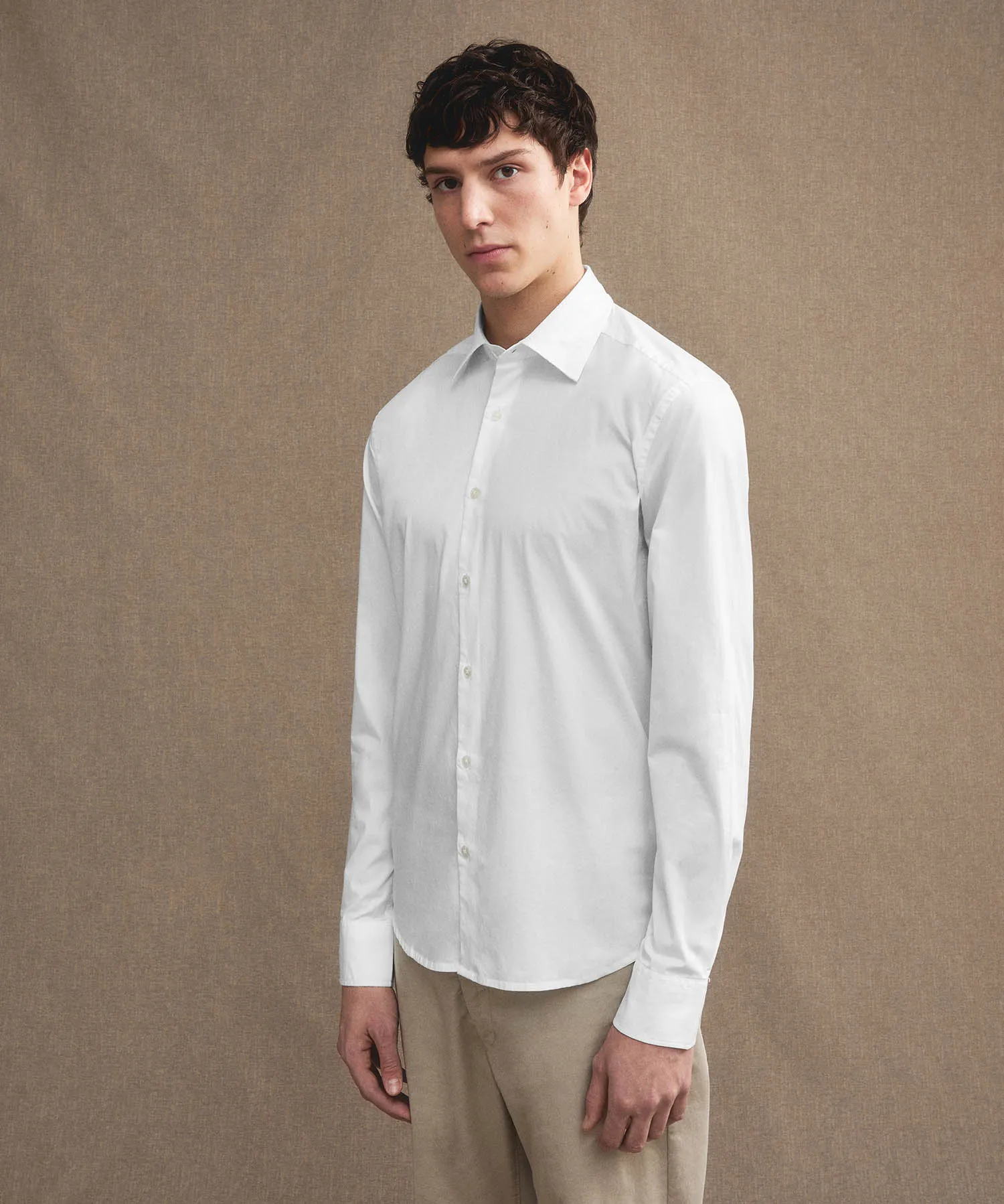 Camicia in popeline di cotone