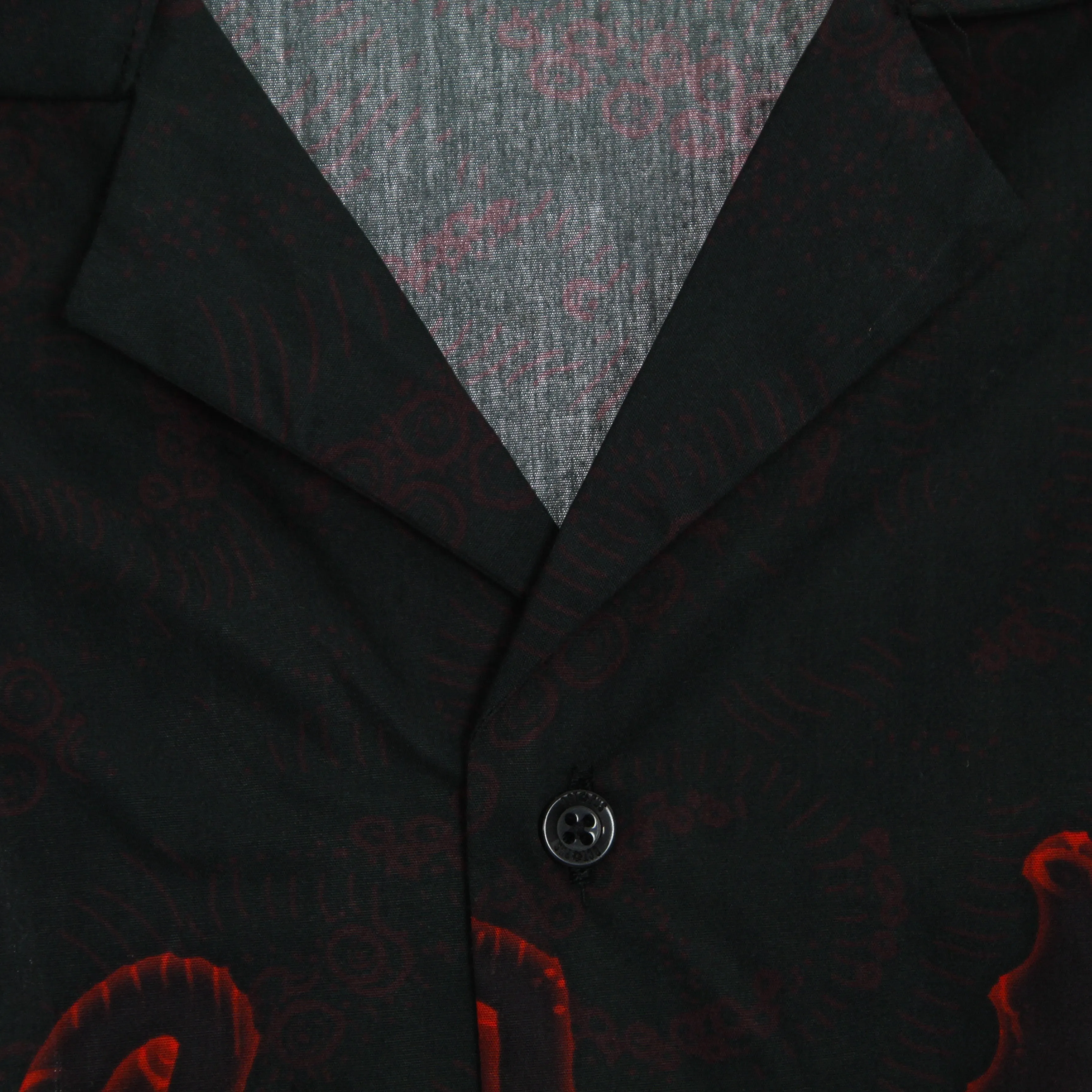 Camicia Manica Corta Uomo Abyss Shirt Black