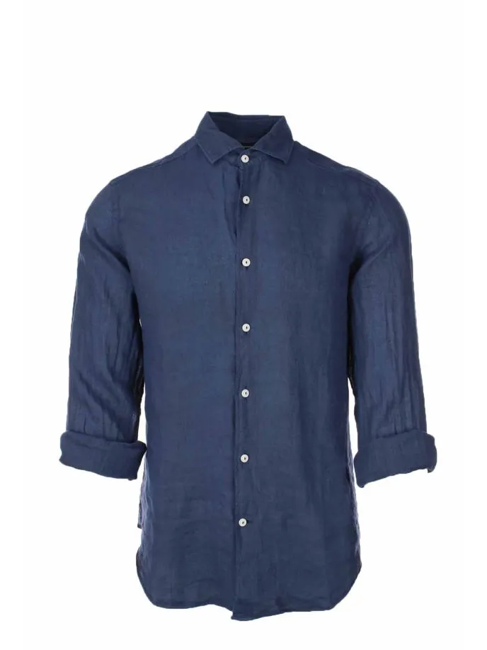 Camicia manica lunga in lino
