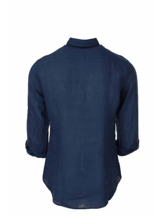 Camicia manica lunga in lino