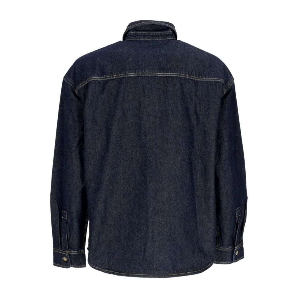 camicia manica lunga uomo houston shirt RINSED