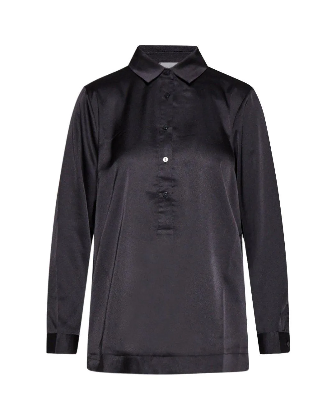Camicia raso NERO