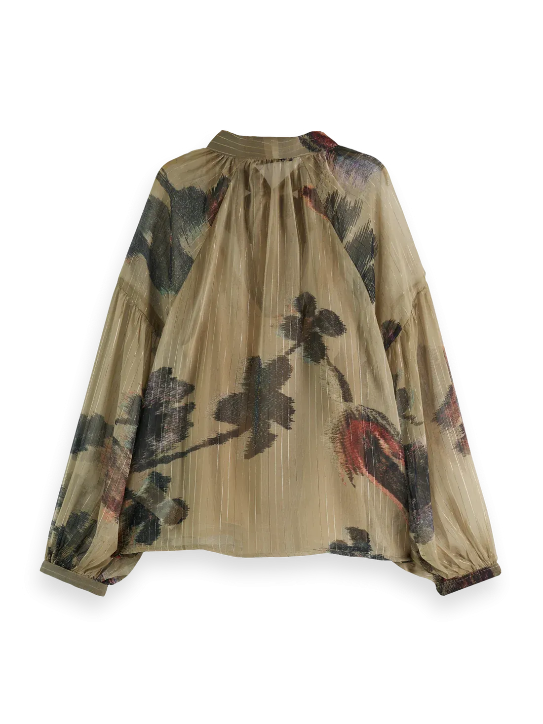 Camicia scotch & soda lurexed top