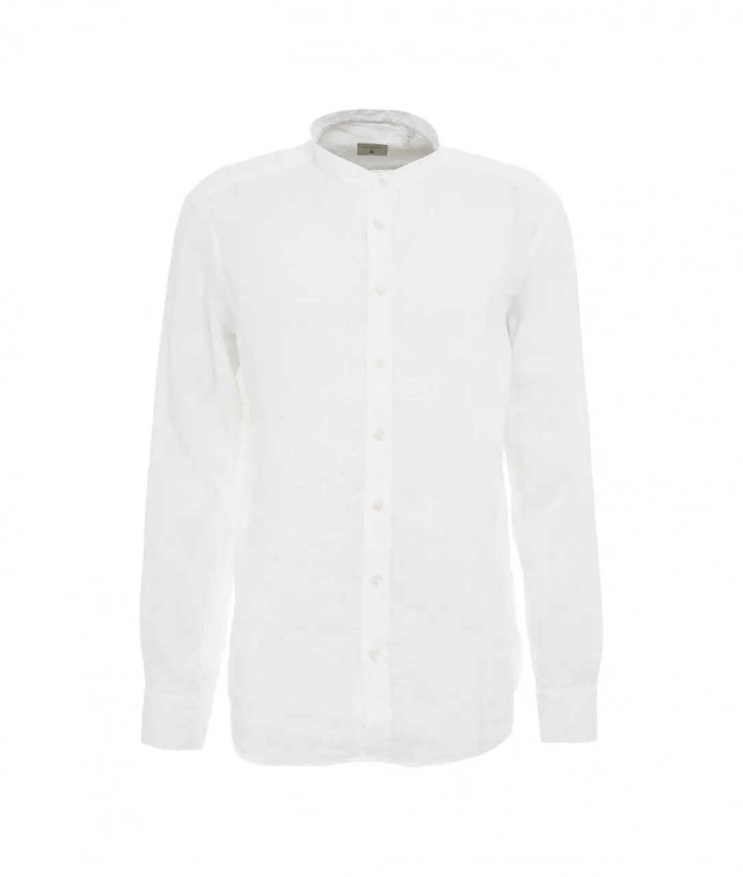 Camicia Simo in lino bianco bianco