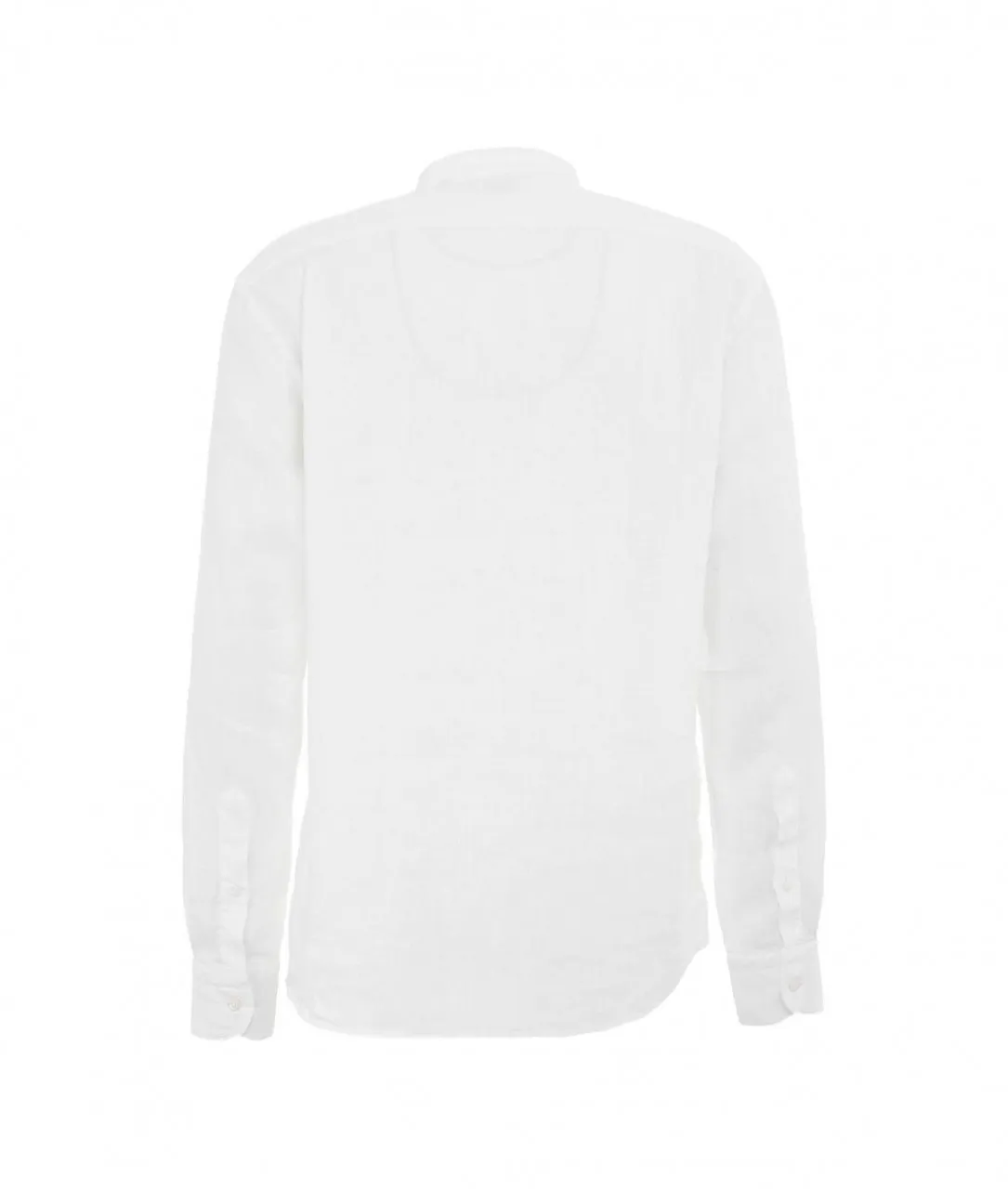 Camicia Simo in lino bianco bianco