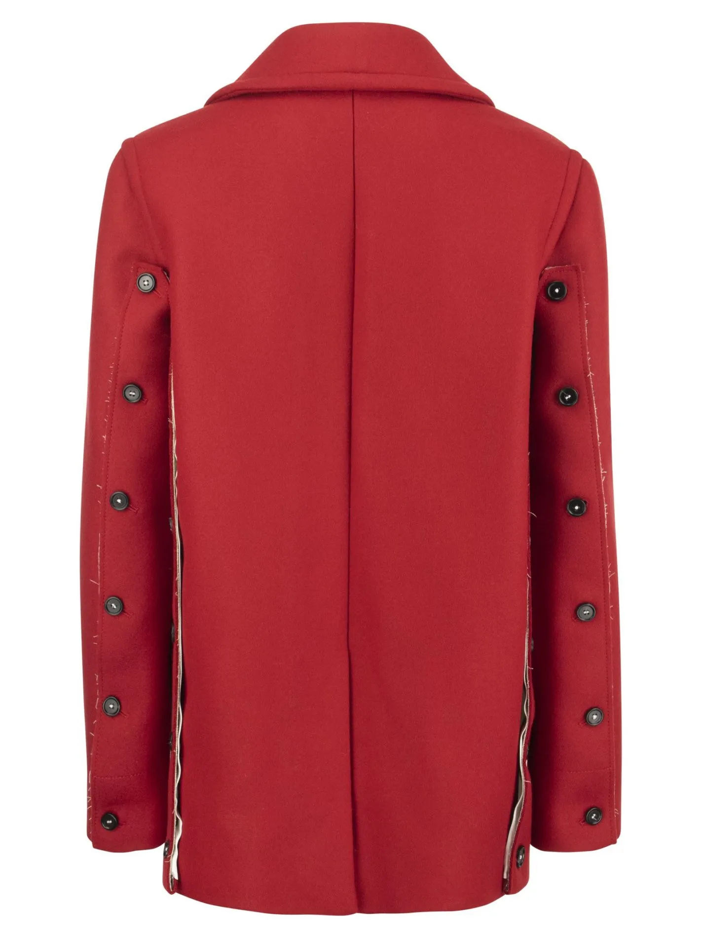 Cappotto in lana doppiopetto
