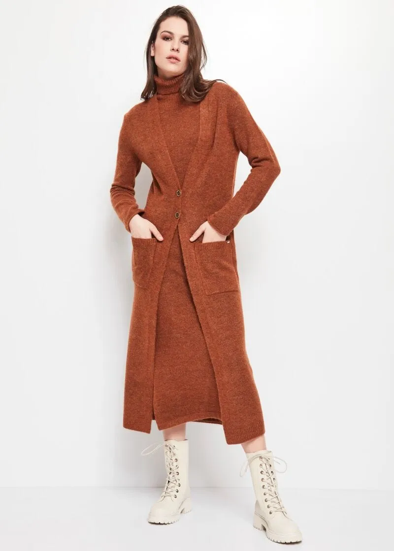 Cardigan in misto lana