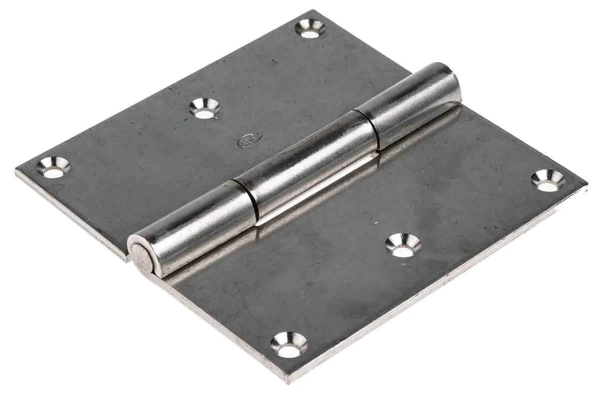 Cerniera piana Cerniera piana RS PRO, in Acciaio inox, 100mm x 100mm x 2mm, Oscillazione libera