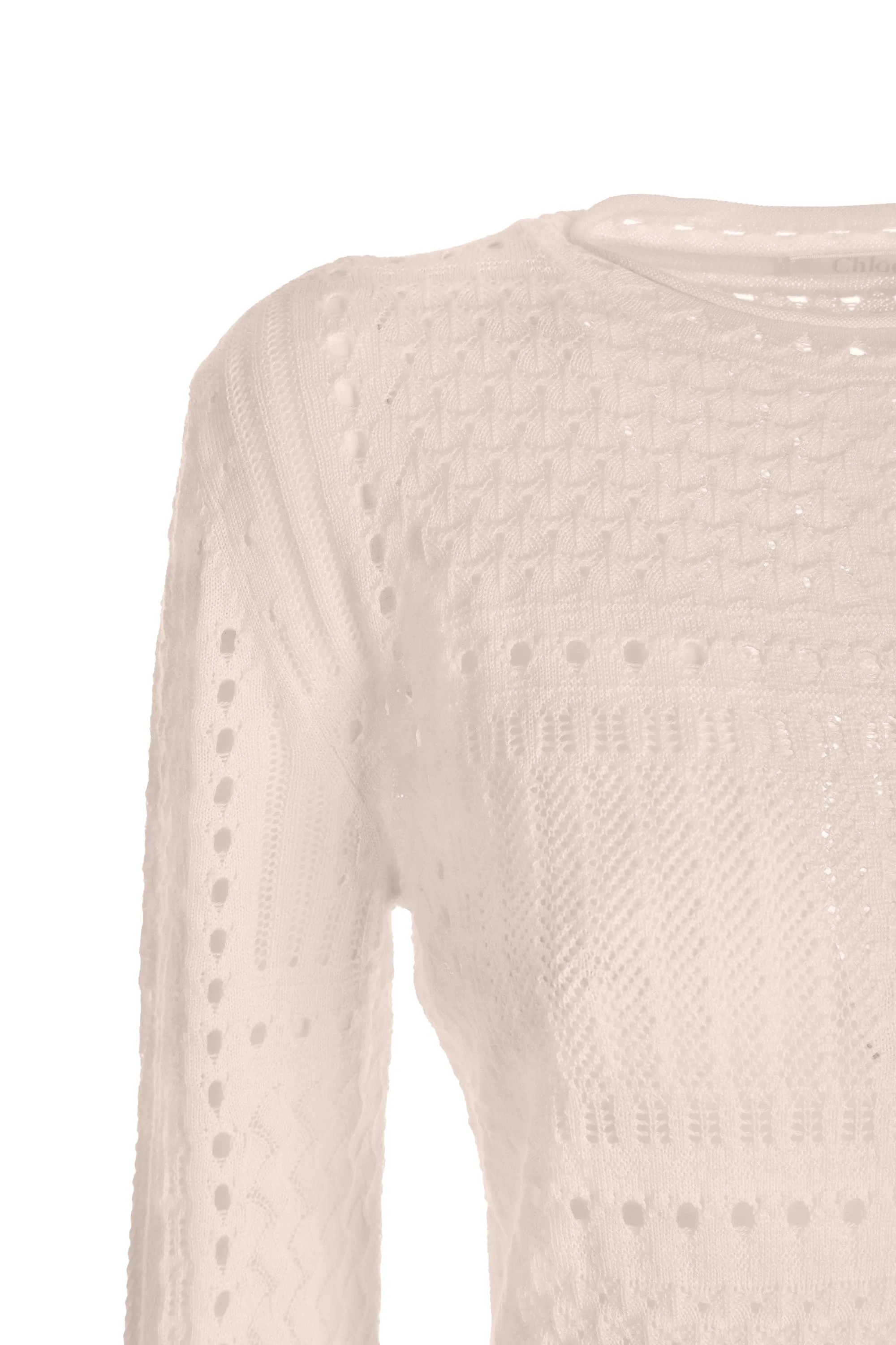 CHLOÉ SILK PULLOVER