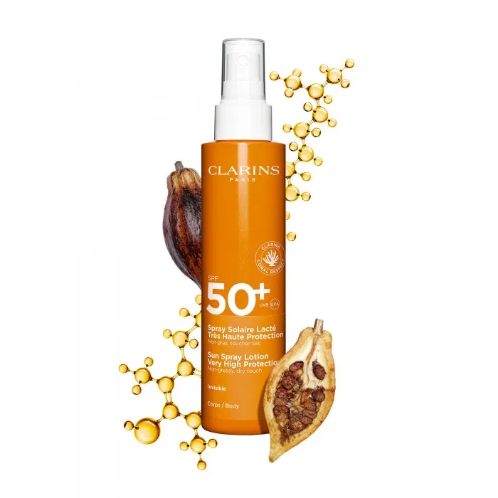  CLARINS   Spray Solare Latte ad Alta Protezione Corpo SPF50+ | 