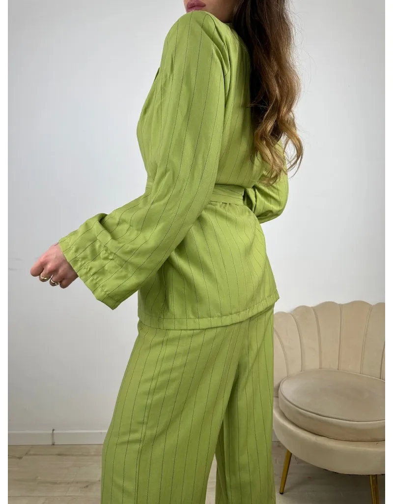 CO ORD SET 3 PEZZI NORY VERDE